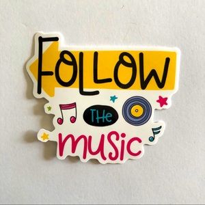 3/$5 of DIFFERENT stickers with this 1 OR make your own bundle WORD ART music